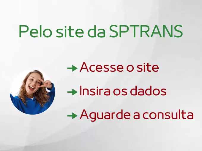 Pelo site do SPTRANS